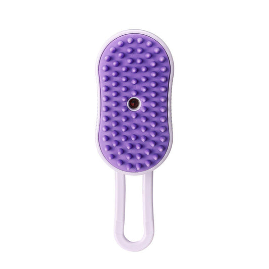 2-in-1 pet massage comb and bath brush